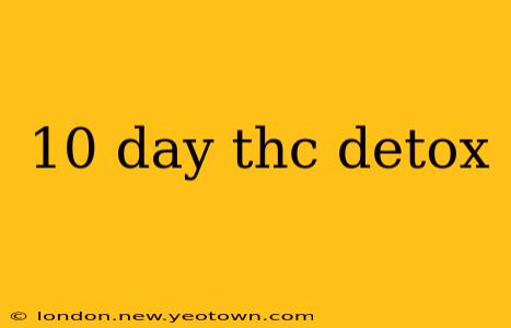 10 day thc detox