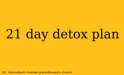 21 day detox plan