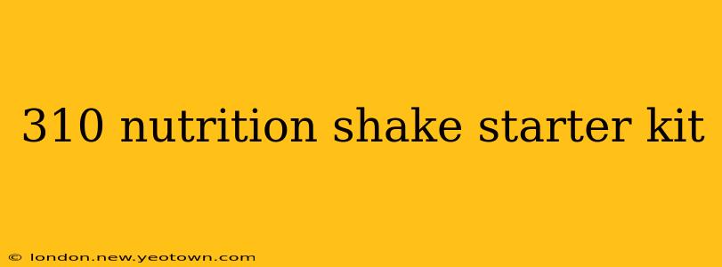 310 nutrition shake starter kit