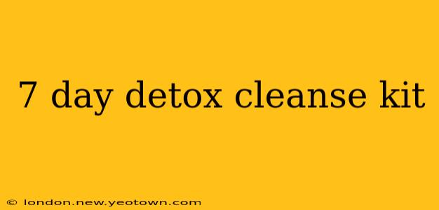 7 day detox cleanse kit