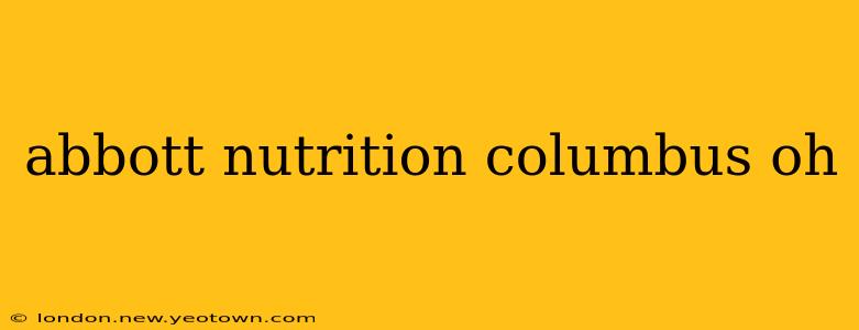 abbott nutrition columbus oh