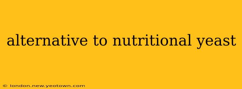 alternative to nutritional yeast