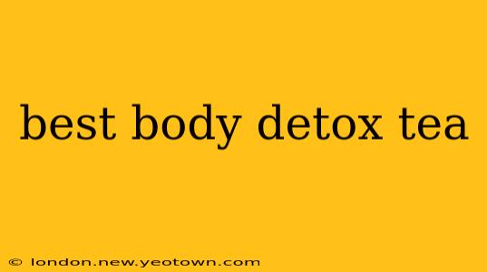best body detox tea
