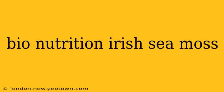 bio nutrition irish sea moss