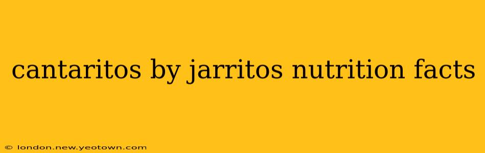 cantaritos by jarritos nutrition facts