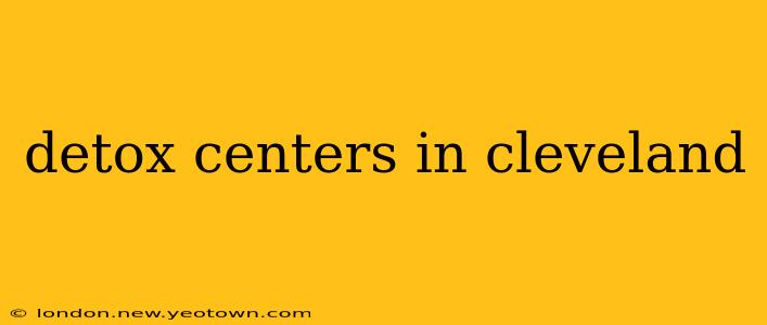 detox centers in cleveland