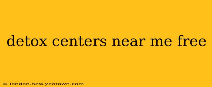 detox centers near me free