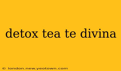 detox tea te divina