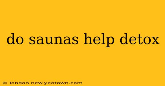 do saunas help detox