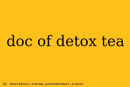 doc of detox tea