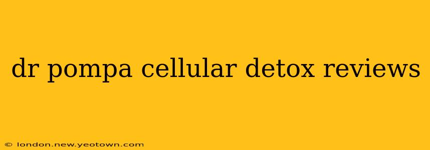 dr pompa cellular detox reviews