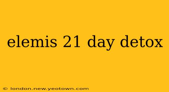 elemis 21 day detox