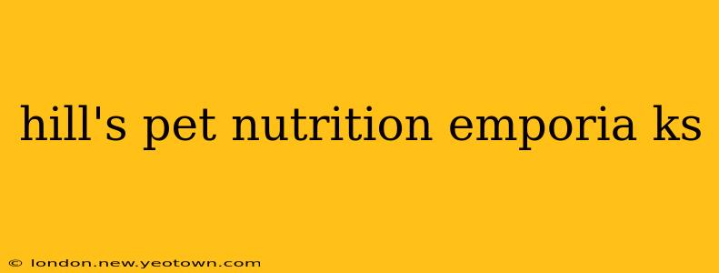 hill's pet nutrition emporia ks