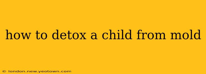 how to detox a child from mold