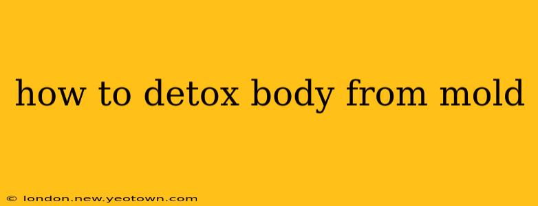 how to detox body from mold