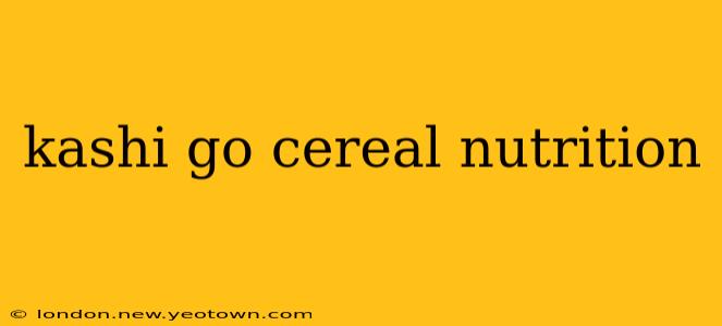kashi go cereal nutrition