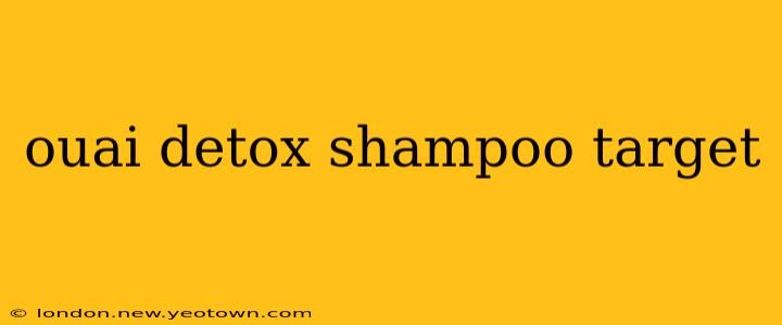 ouai detox shampoo target