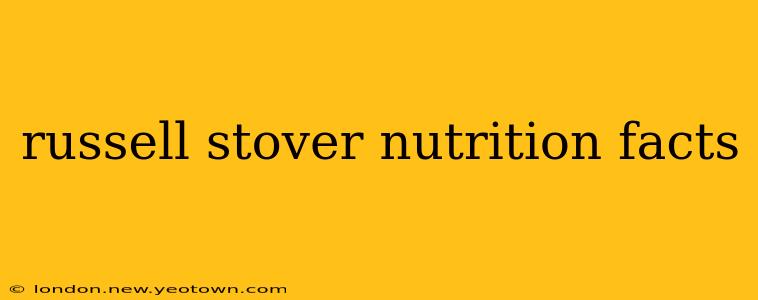 russell stover nutrition facts