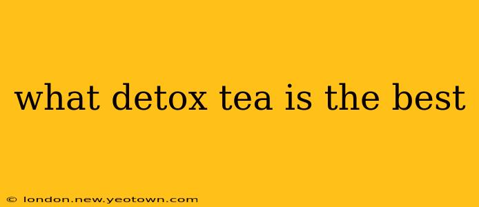 what detox tea is the best
