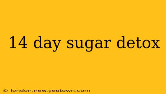 14 day sugar detox