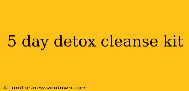 5 day detox cleanse kit