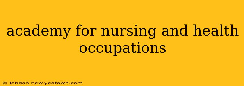 academy for nursing and health occupations