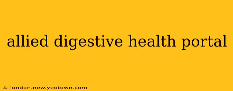 allied digestive health portal