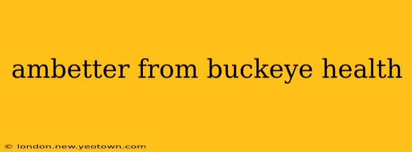 ambetter from buckeye health