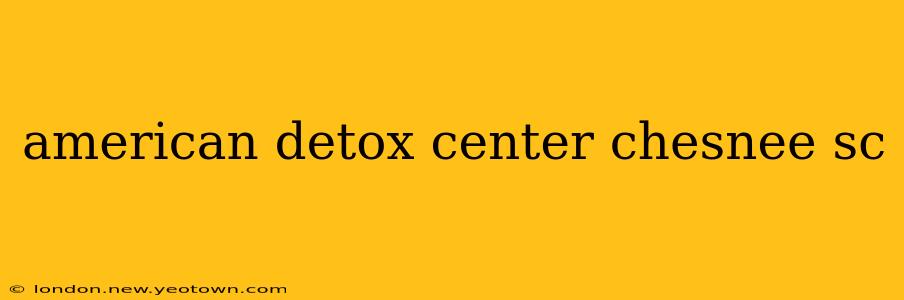 american detox center chesnee sc