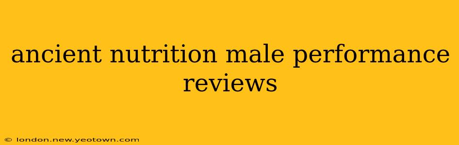 ancient nutrition male performance reviews