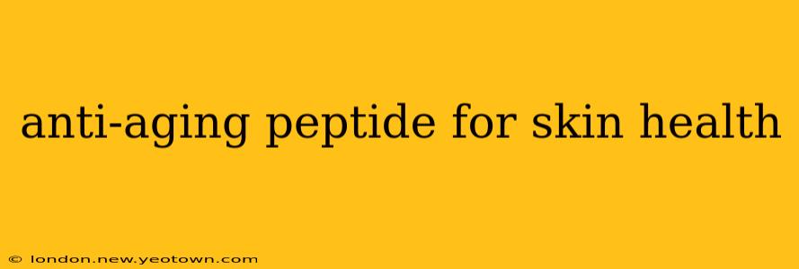 anti-aging peptide for skin health