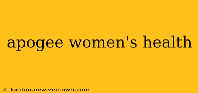 apogee women's health