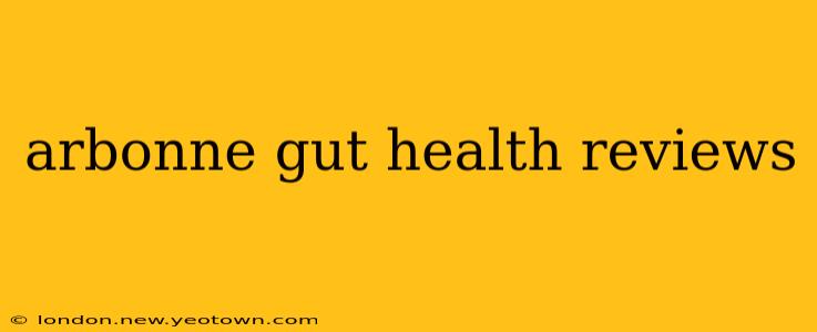 arbonne gut health reviews