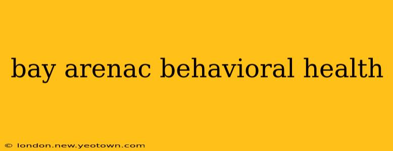 bay arenac behavioral health