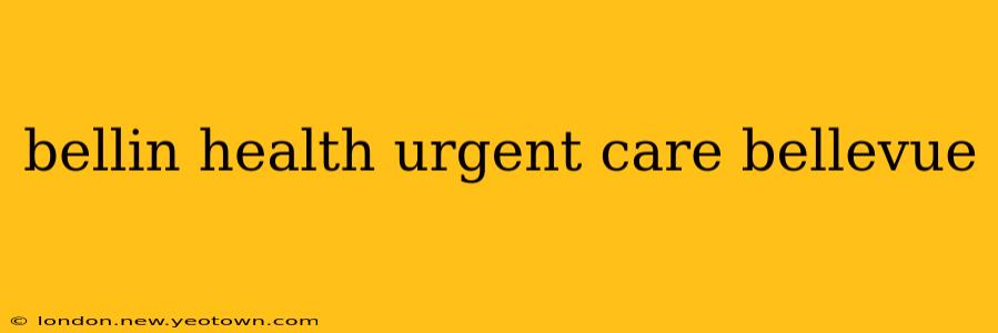 bellin health urgent care bellevue