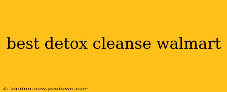 best detox cleanse walmart