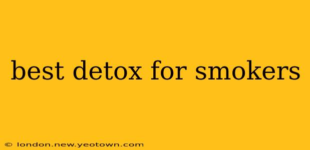 best detox for smokers