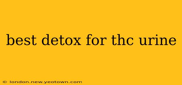 best detox for thc urine