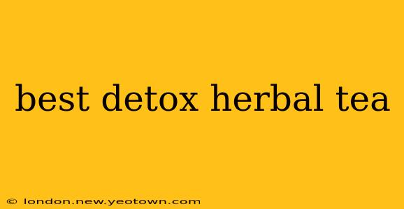 best detox herbal tea