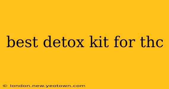 best detox kit for thc