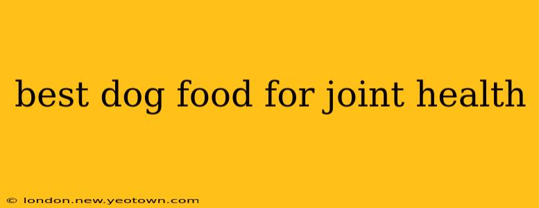 best dog food for joint health