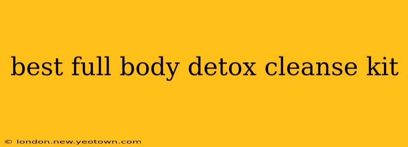 best full body detox cleanse kit