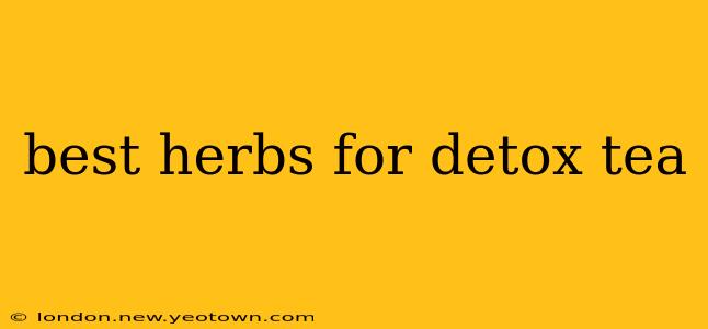 best herbs for detox tea