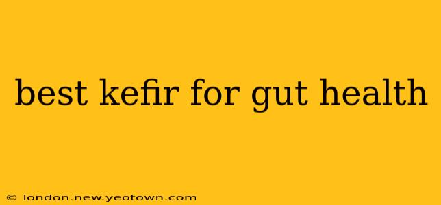 best kefir for gut health