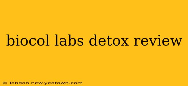 biocol labs detox review
