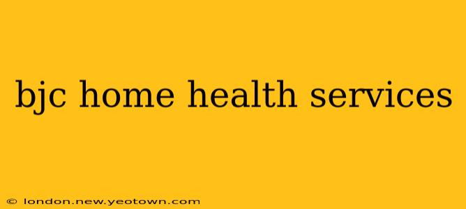 bjc home health services