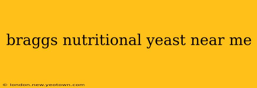 braggs nutritional yeast near me