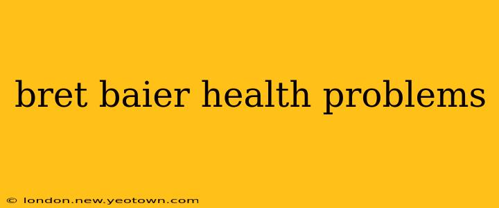 bret baier health problems