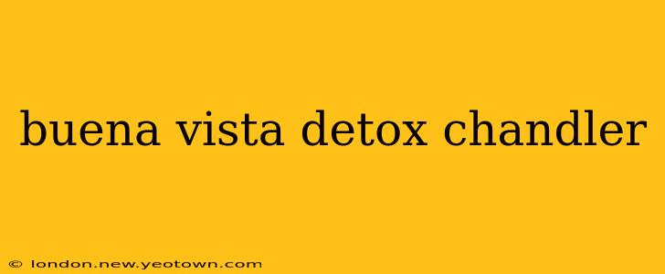 buena vista detox chandler