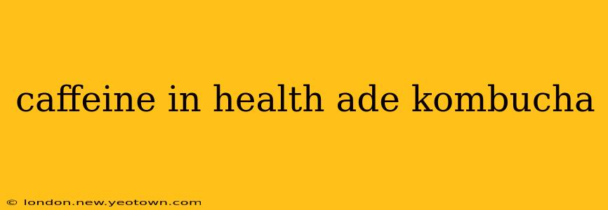 caffeine in health ade kombucha